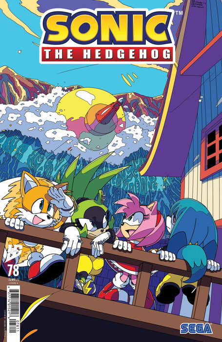 Sonic The Hedgehog #78 Cover A (Fonseca) IDW Publishing