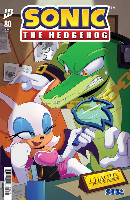 Sonic The Hedgehog #80 Variant B (Kareh) IDW Publishing