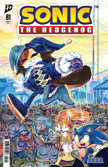 Sonic The Hedgehog #81 Variant B (Dutreix) IDW Publishing