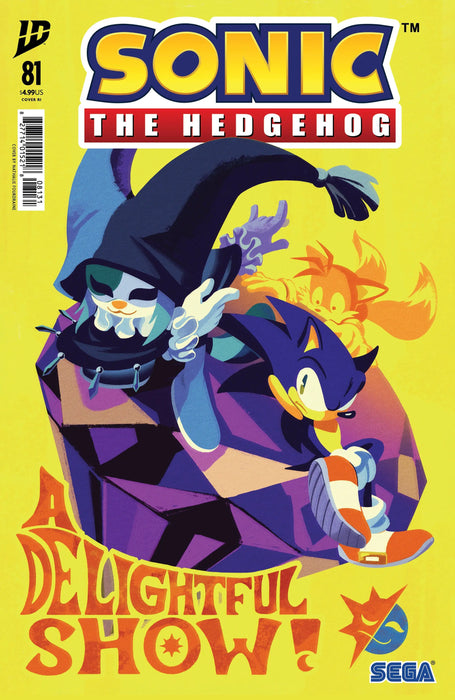Sonic The Hedgehog #81 Variant Ri (15) (Fourdraine) IDW Publishing