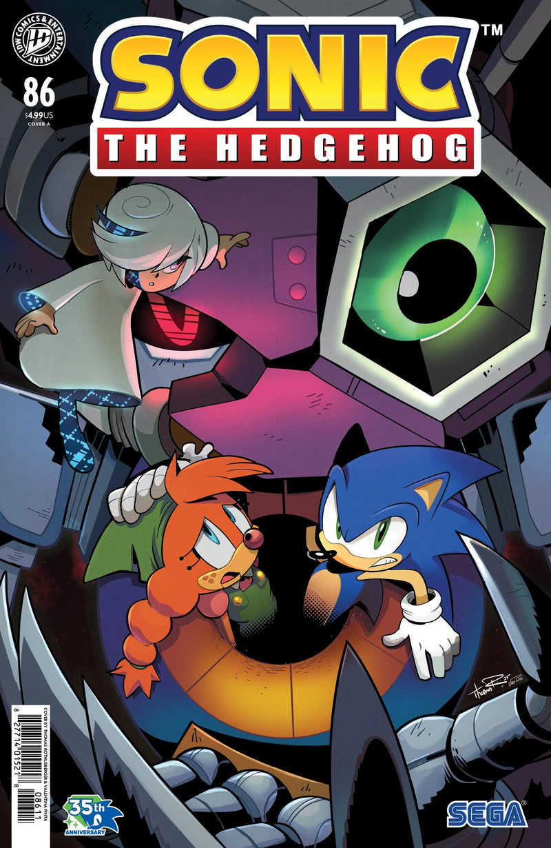 Sonic The Hedgehog #86 Cover A (Rothlisberger) IDW Publishing