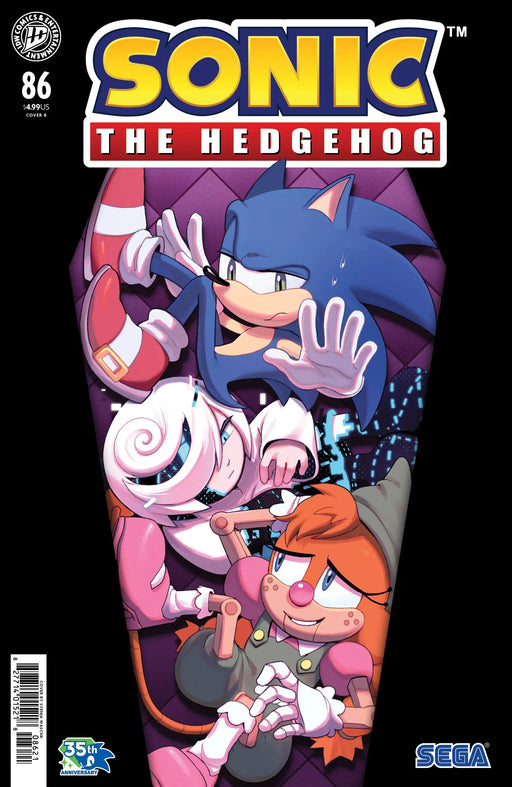 Sonic The Hedgehog #86 Variant B (Waschk) IDW Publishing