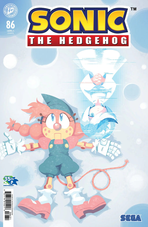Sonic The Hedgehog #86 Variant Ri (15) (Fourdraine) IDW Publishing