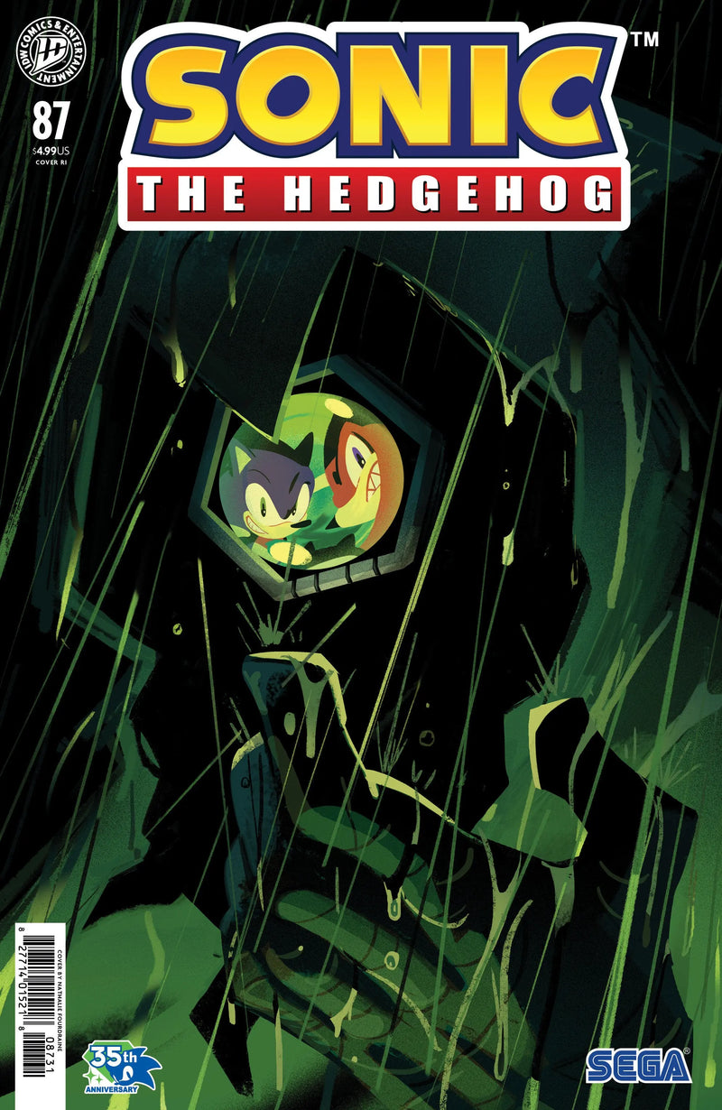 Sonic The Hedgehog #87 Variant Ri (15) (Fourdraine) IDW Publishing
