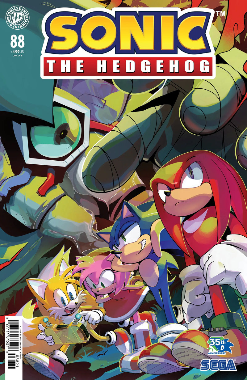 Sonic The Hedgehog #88 Variant B (Richards) IDW Publishing