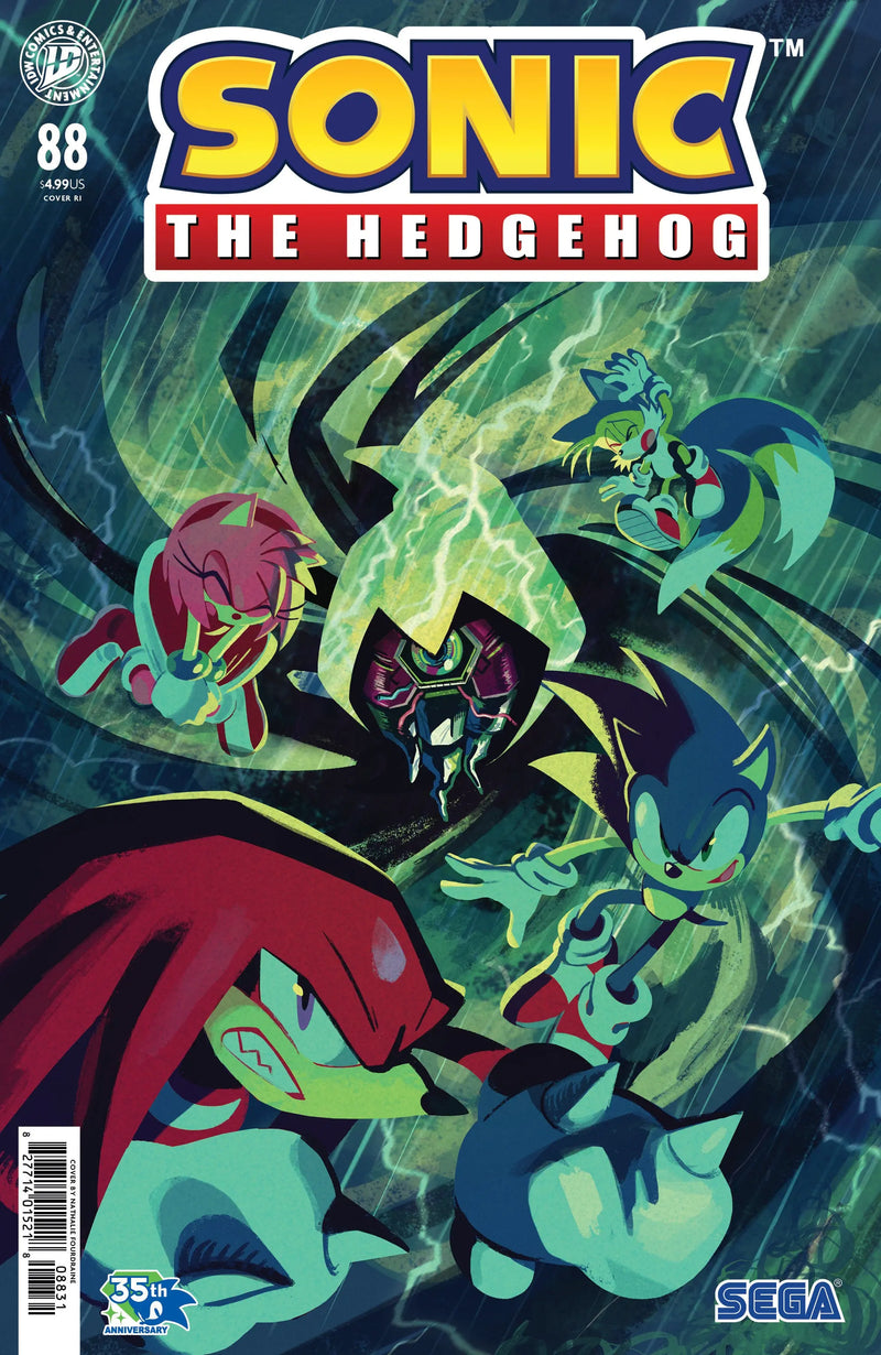 Sonic The Hedgehog #88 Variant Ri (15) (Fourdraine) IDW Publishing