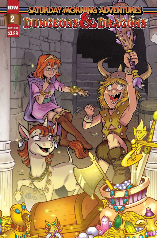 Dungeons & Dragons: Saturday Morning Adventures #2 Variant B Hickey