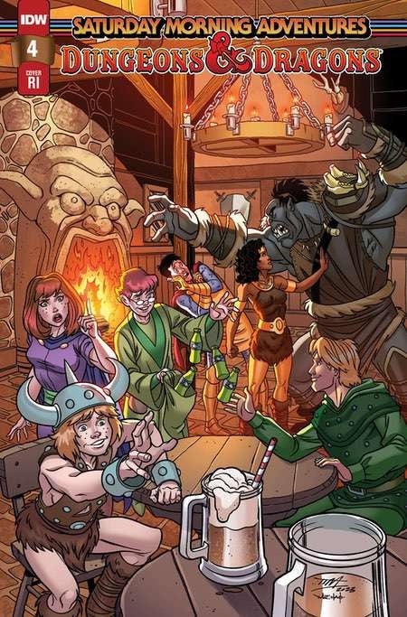 Dungeons & Dragons: Saturday Morning Adventures #4 Variant Ri 10 Levins