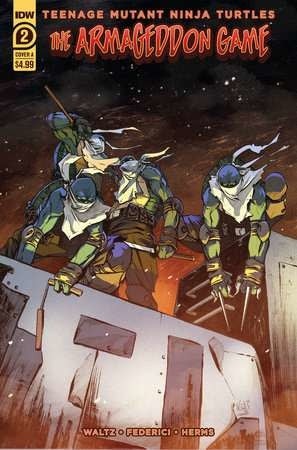 Teenage Mutant Ninja Turtles: The Armageddon Game #2 Variant A Federici