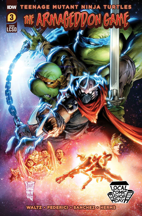 Teenage Mutant Ninja Turtles: The Armageddon Game #3 Variant Lcsd