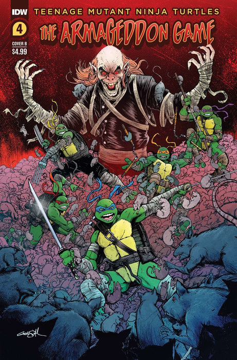 Teenage Mutant Ninja Turtles: The Armageddon Game #4 Variant B Smith