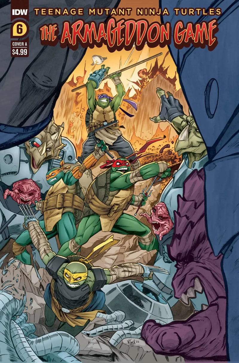 Teenage Mutant Ninja Turtles: The Armageddon Game #6 Variant A Federici