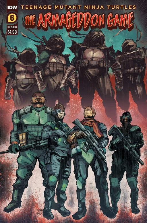 Teenage Mutant Ninja Turtles: The Armageddon Game #6 Variant B Sanchez
