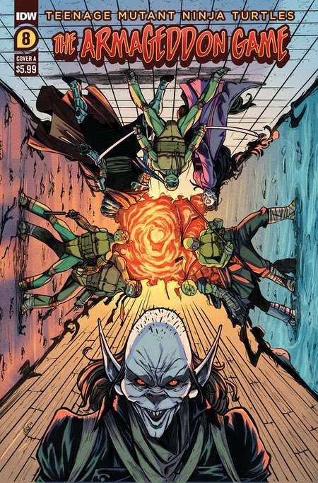 Teenage Mutant Ninja Turtles: The Armageddon Game #8 Cover A Federici