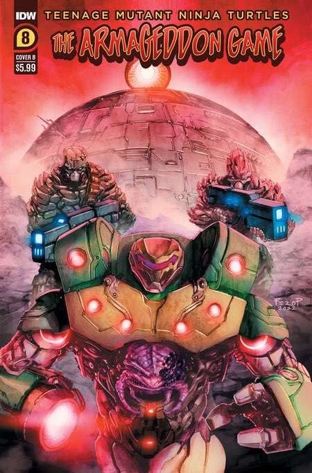 Teenage Mutant Ninja Turtles: The Armageddon Game #8 Variant B Pe