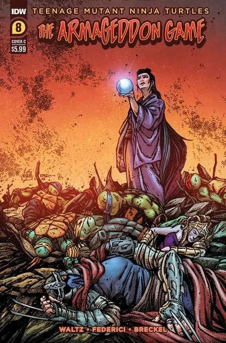 Teenage Mutant Ninja Turtles: The Armageddon Game #8 Variant C Eastman & Federici
