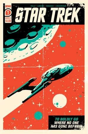 Star Trek #1 Variant C Aja