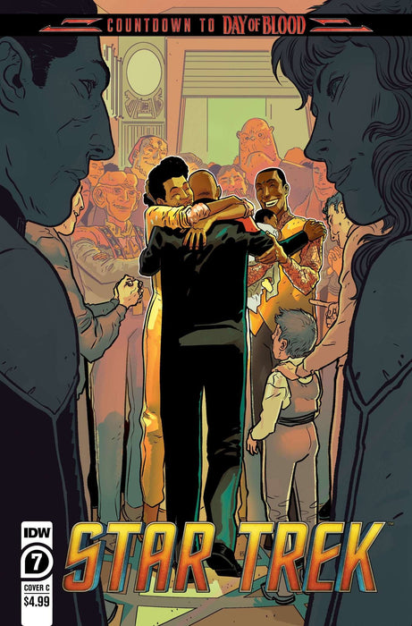 Star Trek #7 Variant C Sherman