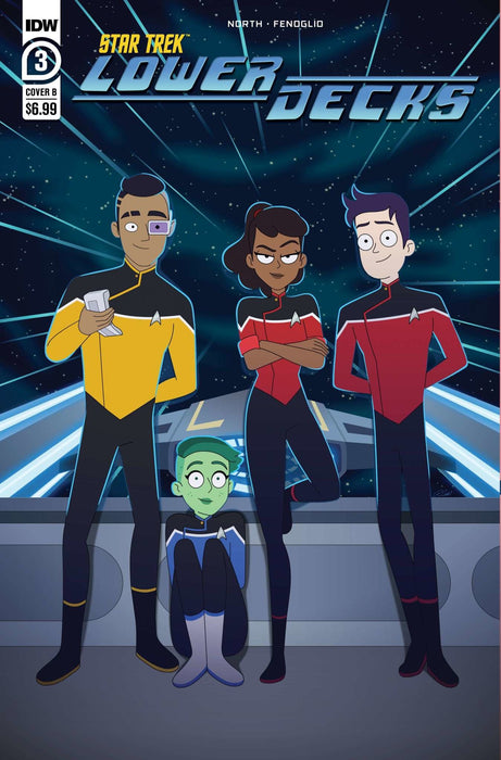 Star Trek: Lower Decks #3 Variant B Cook