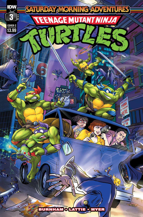 Teenage Mutant Ninja Turtles: Saturday Morning Adventures #3 Variant C Myer