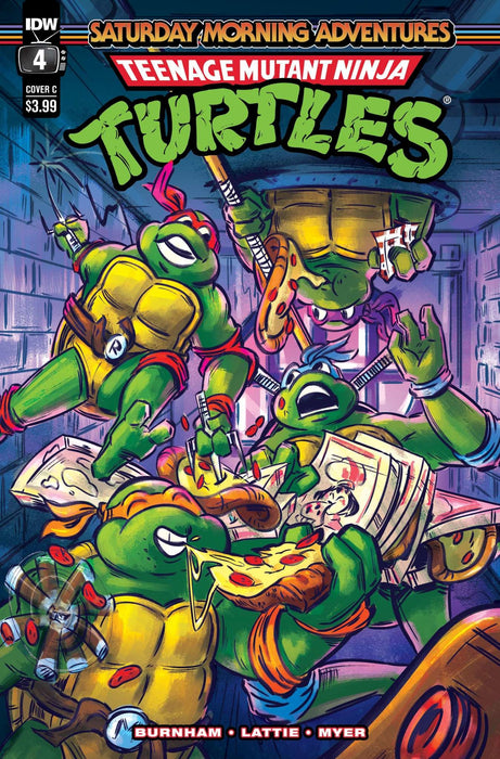 Teenage Mutant Ninja Turtles: Saturday Morning Adventures #4 Variant C Chi