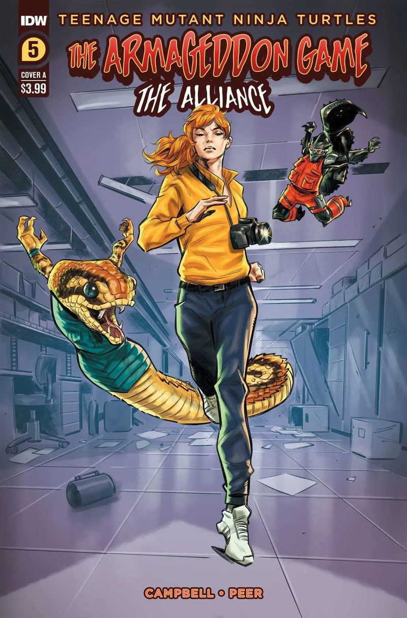 Teenage Mutant Ninja Turtles: The Armageddon Game-The Alliance #5 Variant A Mercado