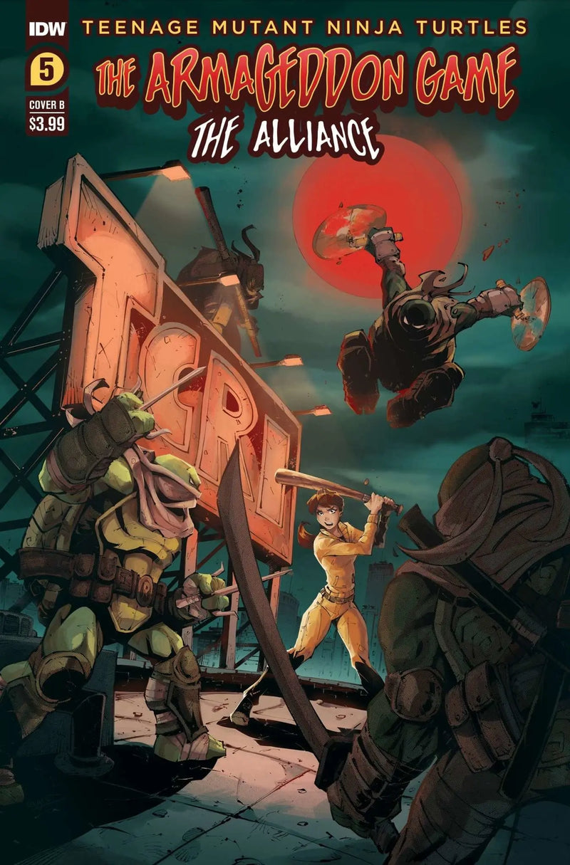 Teenage Mutant Ninja Turtles: The Armageddon Game-The Alliance #5 Variant B Verdugo