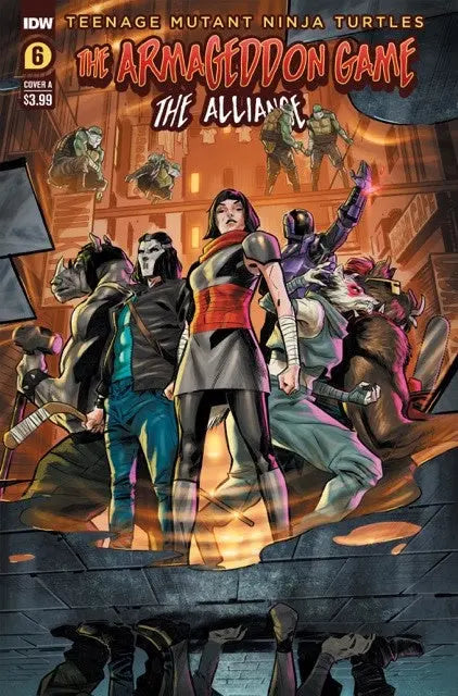 Teenage Mutant Ninja Turtles: The Armageddon Game-The Alliance #6 Cover A Mercado