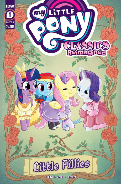 My Little Pony: Classics Reimagined-Little Fillies #1 Variant B Garbowska