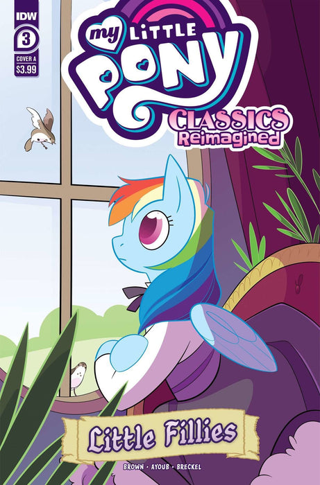 My Little Pony: Classics Reimagined- Little Fillies #3 Variant A Ayoub