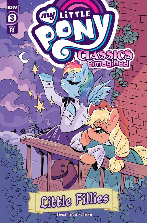 My Little Pony: Classics Reimagined- Little Fillies #3 Variant Ri 10 Bousamra