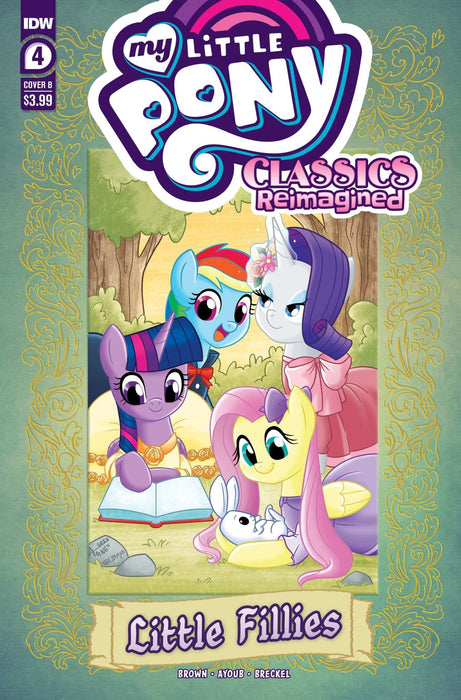 My Little Pony: Classics Reimagined-Little Fillies #4 Variant B Garbowska