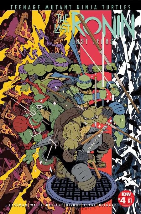 Teenage Mutant Ninja Turtles: The Last Ronin-Lost Years #4 Variant Ri 25 Moore