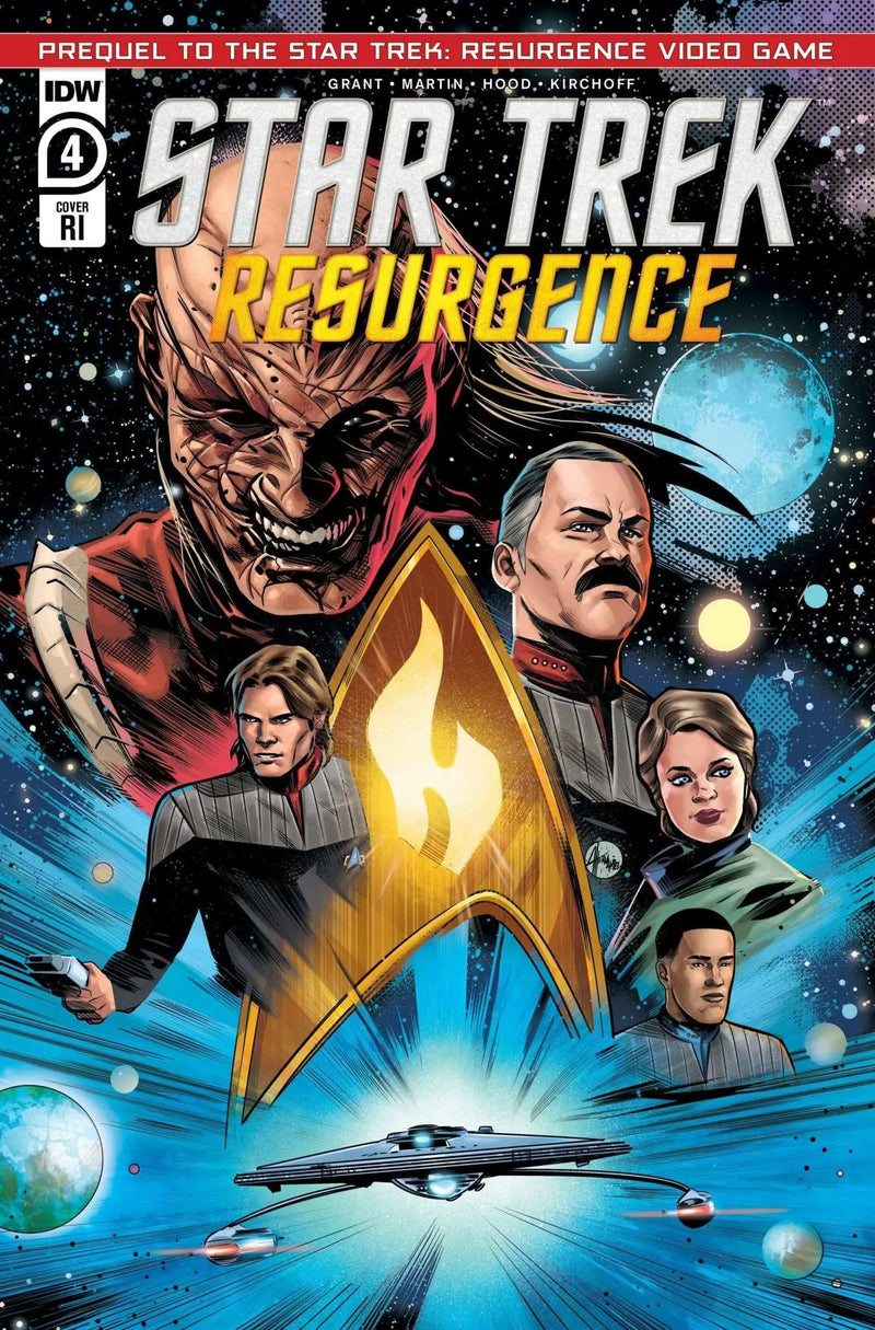 Star Trek: Resurgence #4 Variant Ri 10 Hernandez