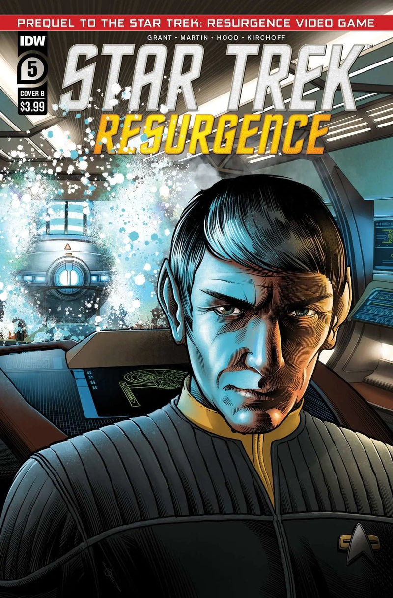 Star Trek: Resurgence #5 Variant B Gray