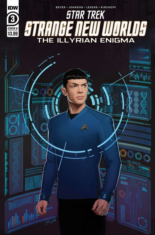 Star Trek: Strange New Worlds-The Illyrian Enigma #3 Variant B Bartok