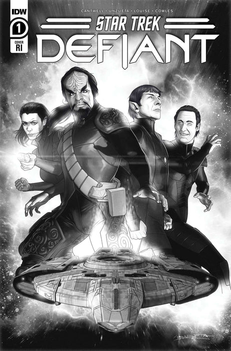 Star Trek: Defiant #1 Variant Ri 25 Unzueta