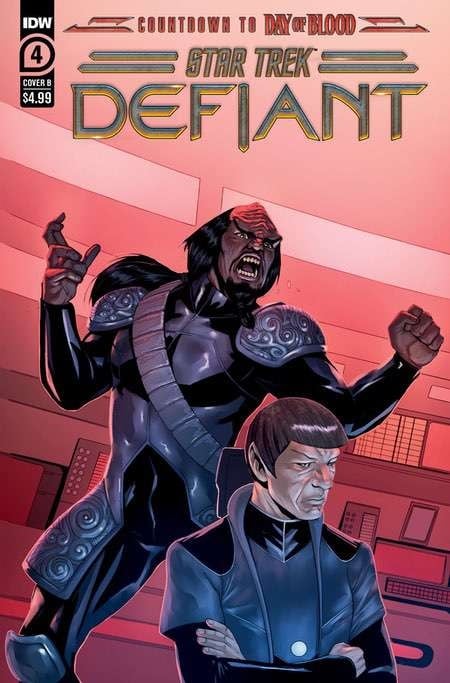 Star Trek: Defiant #4 Variant B Broccardo