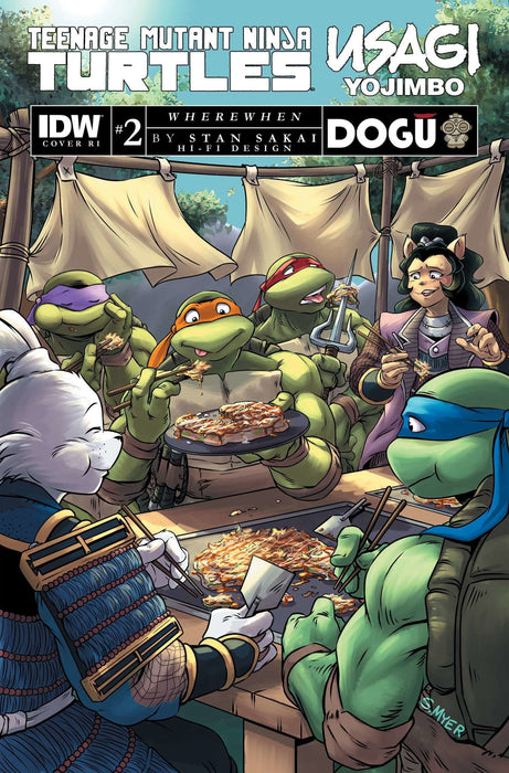 Teenage Mutant Ninja Turtles/Usagi Yojimbo: Wherewhen #2 Variant Ri 10 Myer