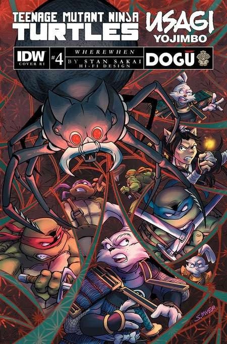 Teenage Mutant Ninja Turtles/Usagi Yojimbo: Wherewhen #4 Variant Ri 10 Myer