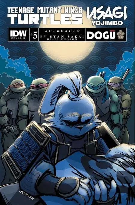 Teenage Mutant Ninja Turtles/Usagi Yojimbo: Wherewhen #5 Variant Ri 10 Myer