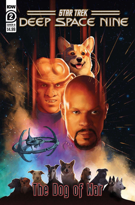 Star Trek: Deep Space Nine-The Dog Of War #2 Variant B Bartok