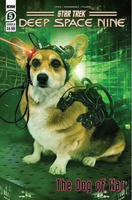 Star Trek: Deep Space Nine-The Dog Of War #5 Variant B Photo Variant
