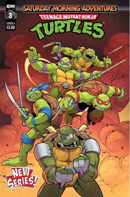 Teenage Mutant Ninja Turtles: Saturday Morning Adventures 2023- #3 Cover A La Wrence