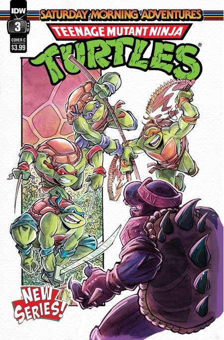Teenage Mutant Ninja Turtles: Saturday Morning Adventures 2023- #3 Variant C Daley