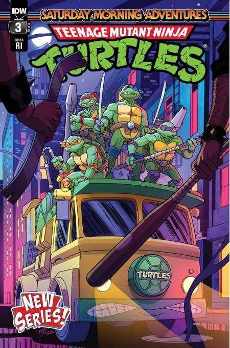 Teenage Mutant Ninja Turtles: Saturday Morning Adventures 2023- #3 Variant Ri 10 Levins