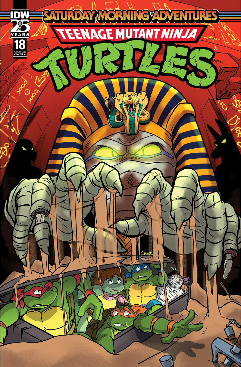 Teenage Mutant Ninja Turtles: Saturday Morning Adventures #18 Cover A (Myer) IDW Publishing