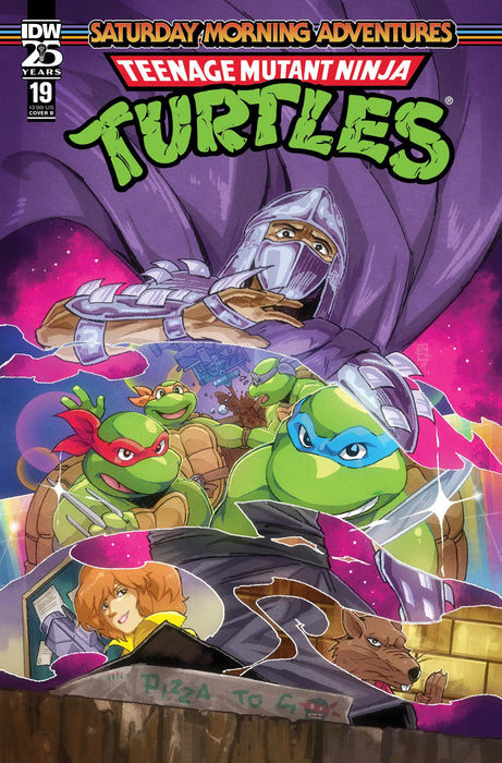 Teenage Mutant Ninja Turtles: Saturday Morning Adventures #19 Variant B (Arq) IDW Publishing