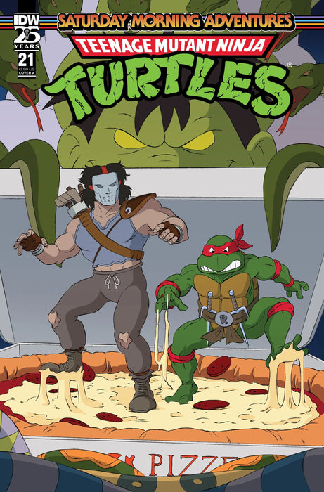 Teenage Mutant Ninja Turtles: Saturday Morning Adventures #21 Cover A (Schoening) IDW Publishing