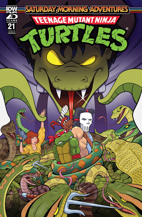Teenage Mutant Ninja Turtles: Saturday Morning Adventures #21 Variant B (Pearce) IDW Publishing